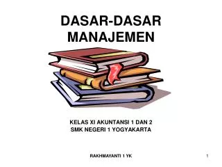dasar dasar manajemen