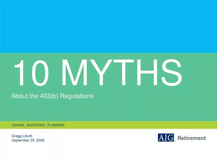 10 myths