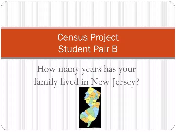 census project student pair b