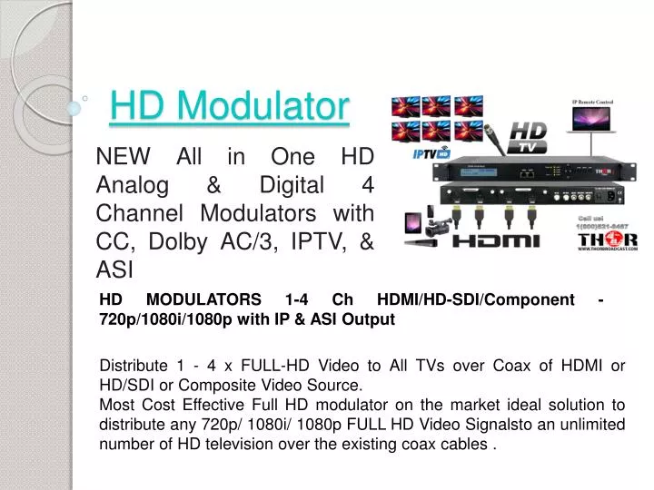 hd modulator