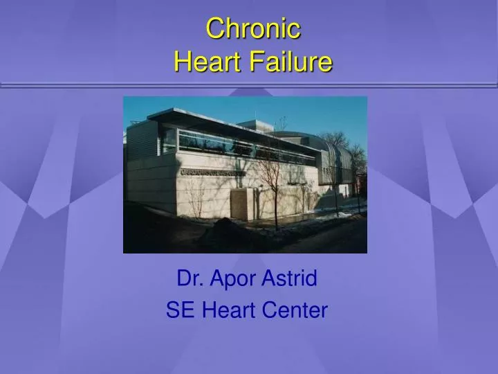 chronic heart failure