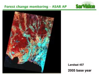 Landsat 457 2005 base year