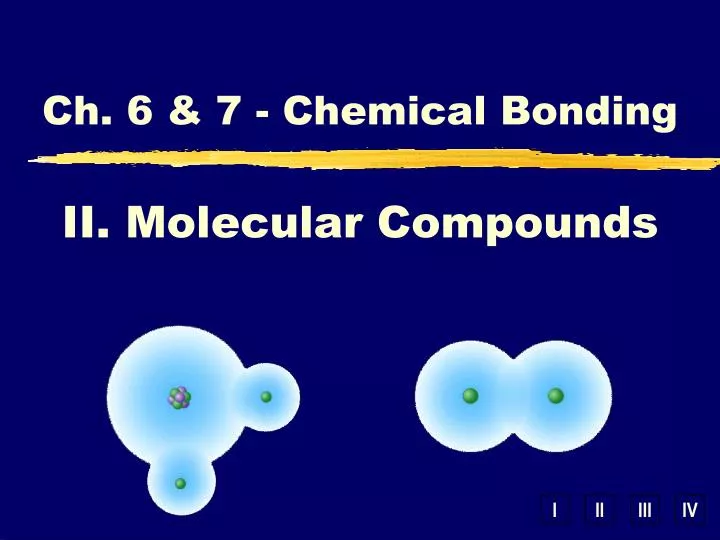 ch 6 7 chemical bonding