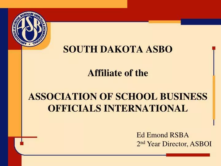 south dakota asbo affiliate of the association of school business officials international