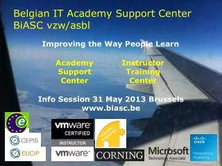 Belgian IT Academy Support Center BiASC vzw/asbl
