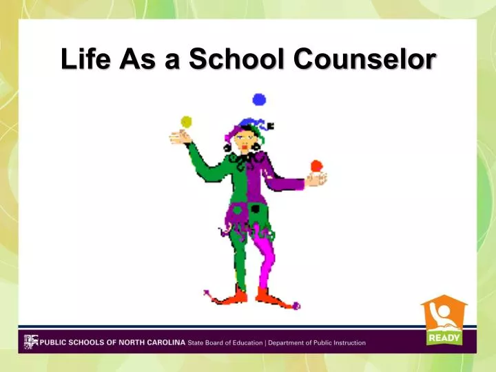 life as a school counselor