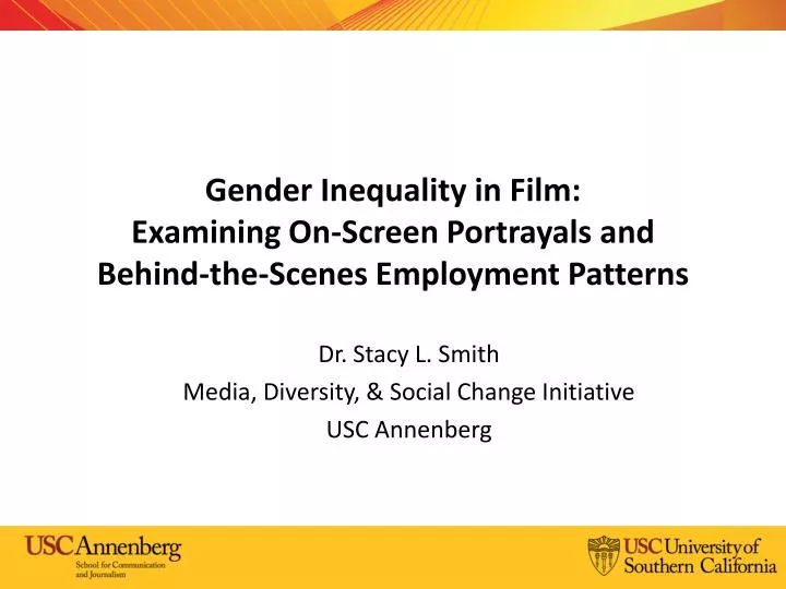 gender inequality in film examining on screen portrayals and behind the scenes employment patterns