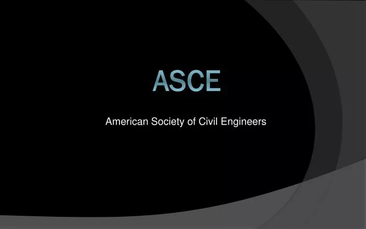 american society of civil engineers