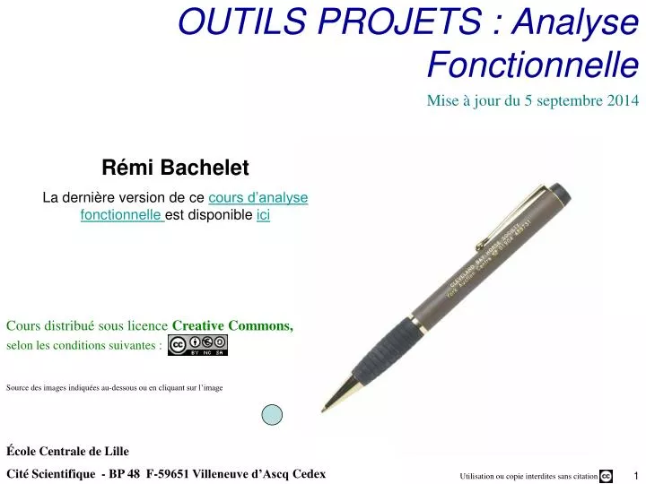 outils projets analyse fonctionnelle
