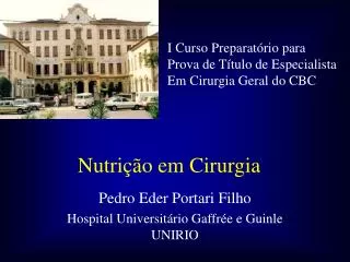 nutri o em cirurgia