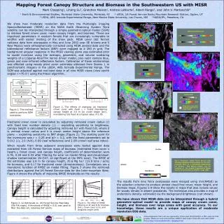 Mapping Forest Canopy Structure and Biomass in the Southwestern US with MISR