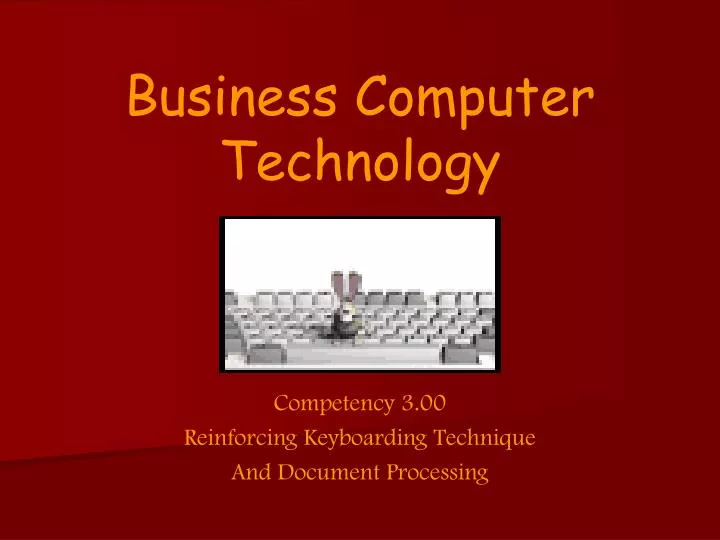 business computer technology