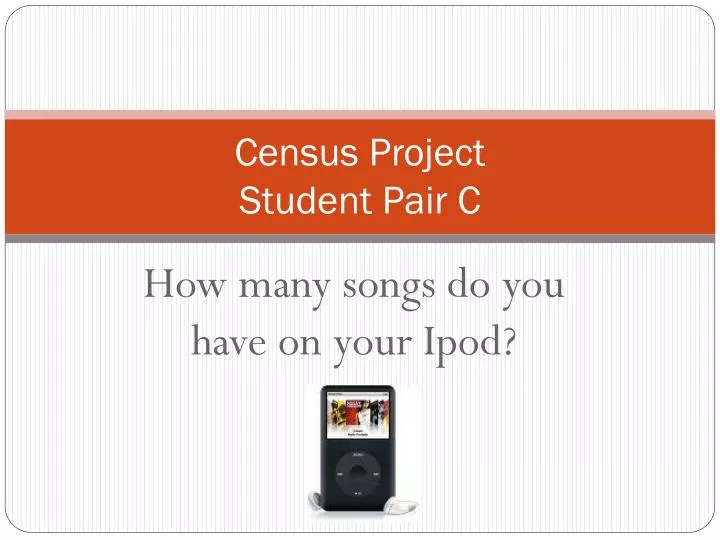 census project student pair c