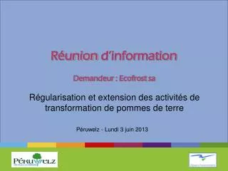 r union d information