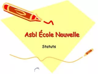 asbl cole nouvelle