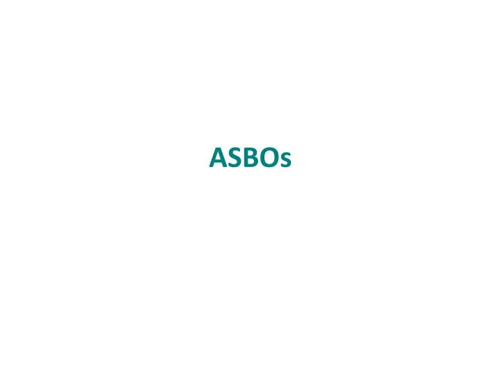 asbos