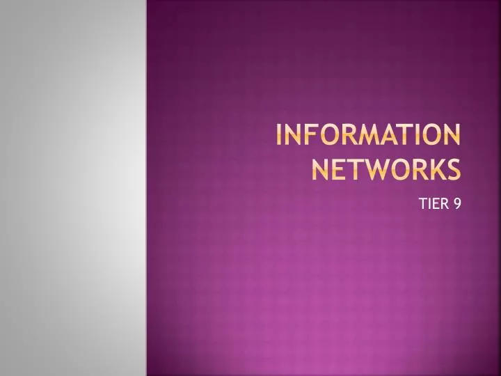 information networks