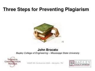 Three Steps for Preventing Plagiarism