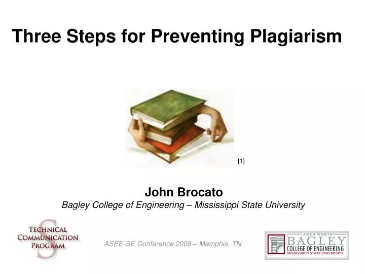three steps for preventing plagiarism