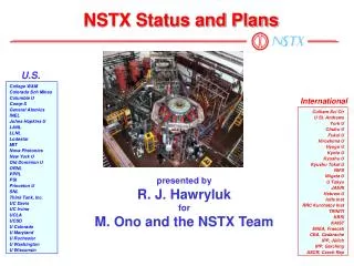NSTX Status and Plans