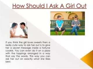 Cute Ways To Ask A Girl Out