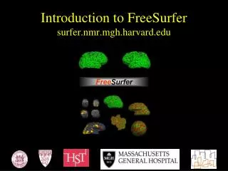 Introduction to FreeSurfer surfer.nmr.mgh.harvard