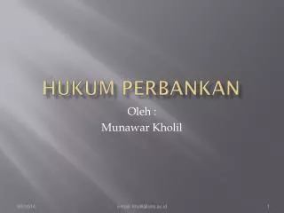 hukum perbankan