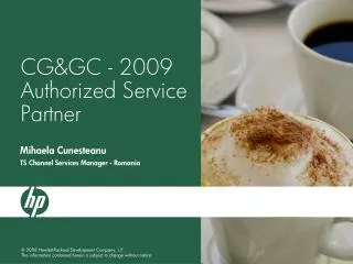CG&amp;GC - 2009 Authorized Service Partner