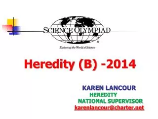Heredity (B) -2014