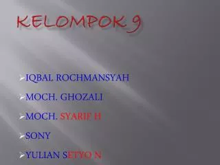 kelompok 9