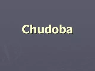 chudoba