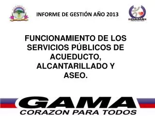 informe de gesti n a o 2013