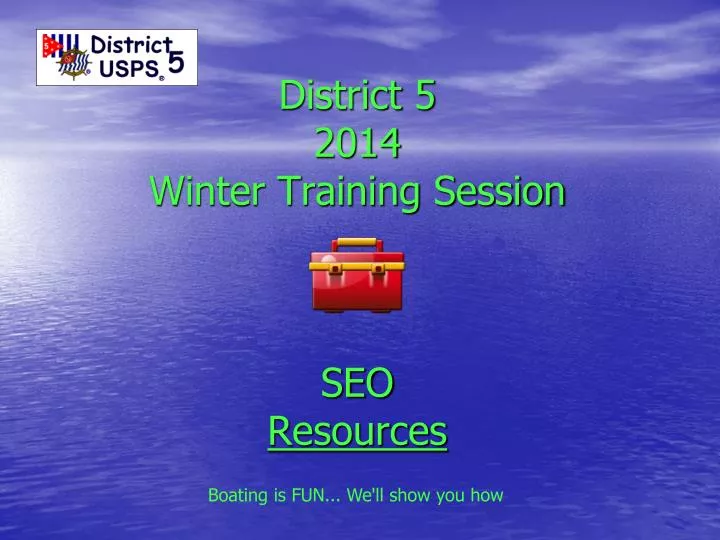 district 5 2014 winter training session seo resources