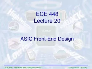 ASIC Front-End Design