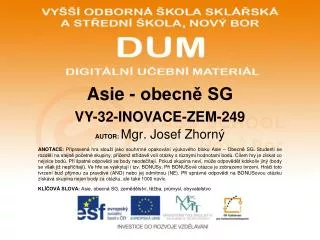 asie obecn sg