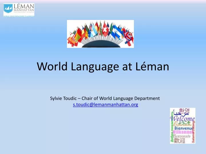 world language at l man