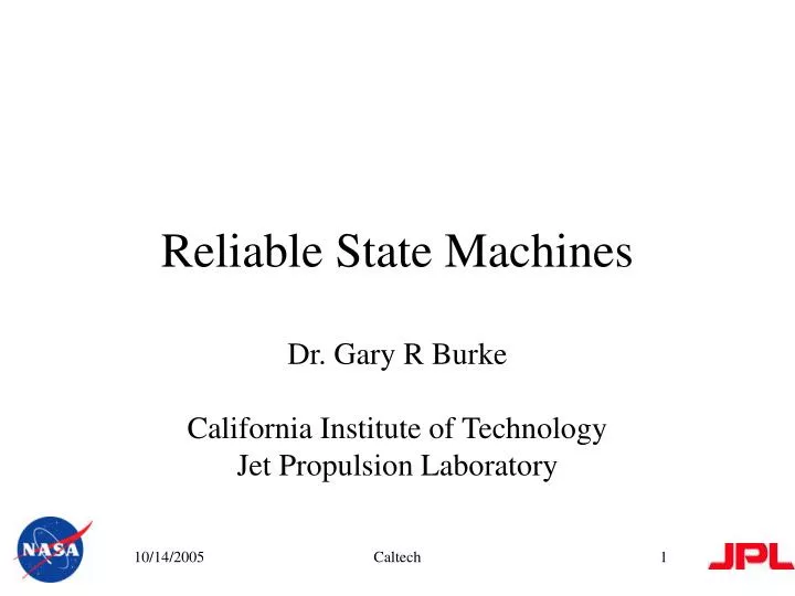 reliable state machines