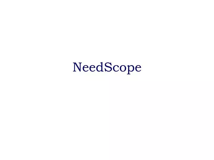 needscope