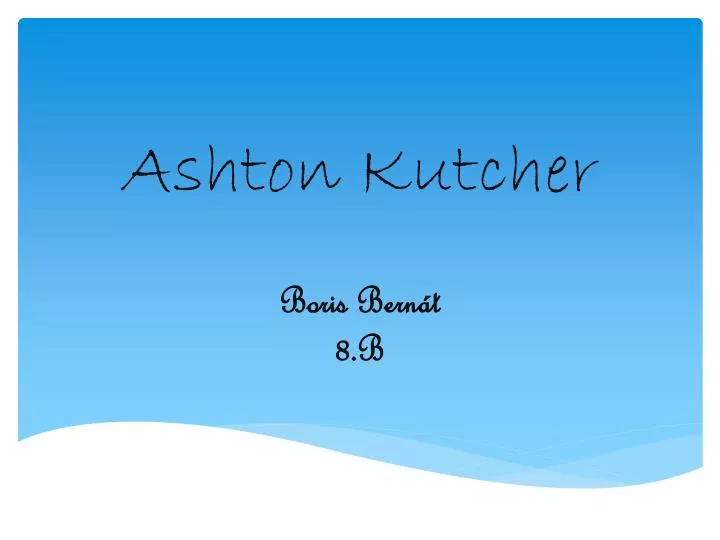 ashton kutcher