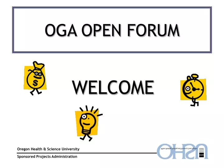 oga open forum