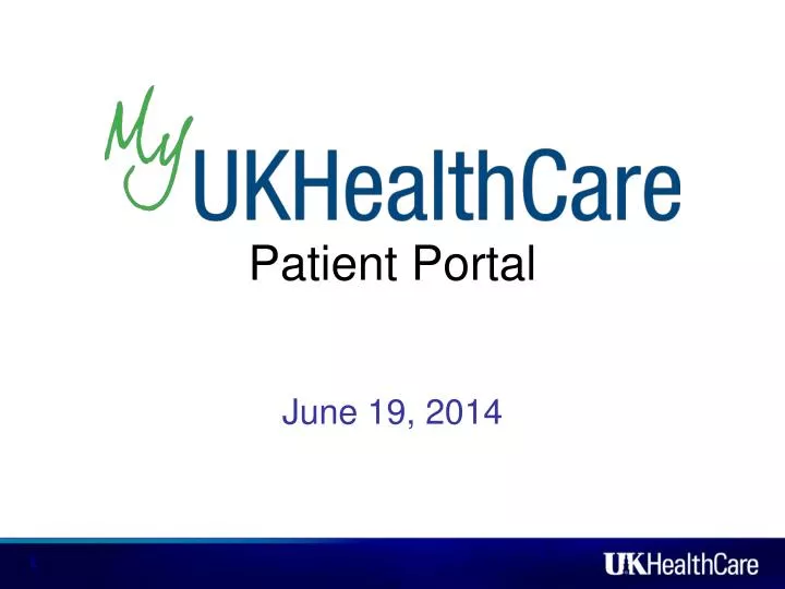 Patient Portal February 27 2014 N 