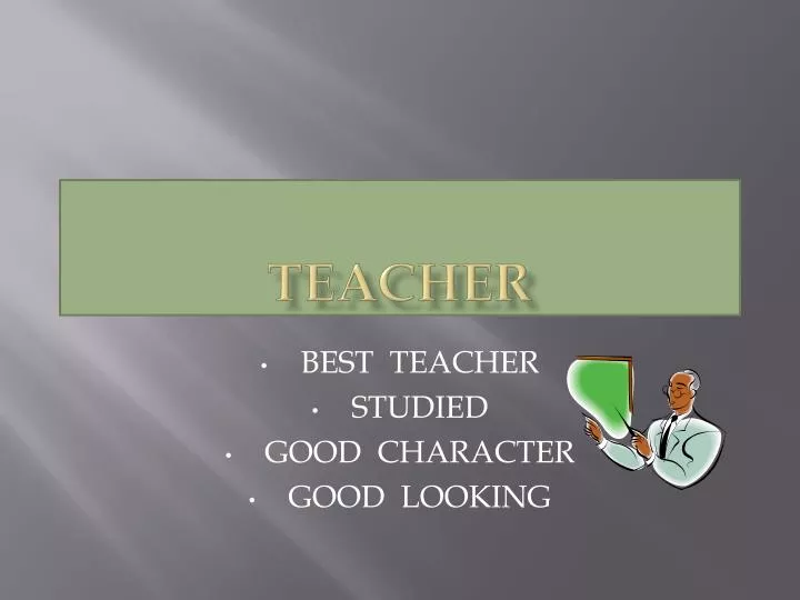 teacher