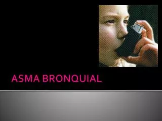 asma bronquial
