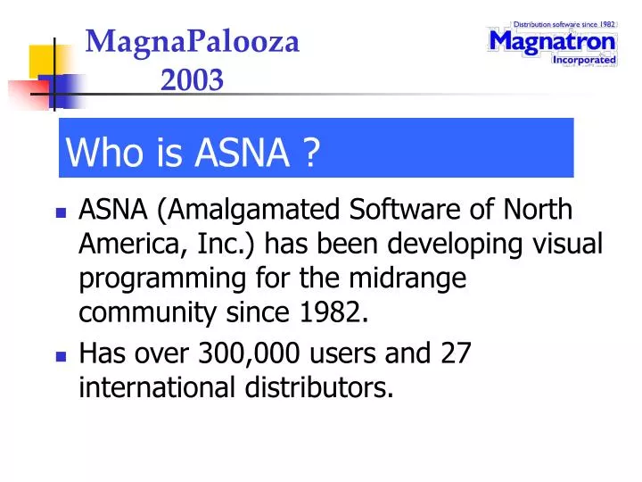 who is asna