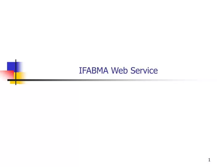 ifabma web service
