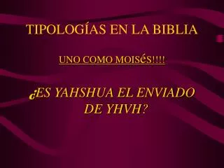 tipolog as en la biblia