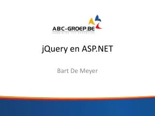 j Query en ASP.NET
