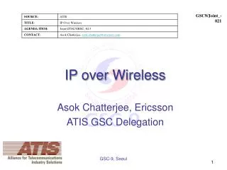 ip over wireless