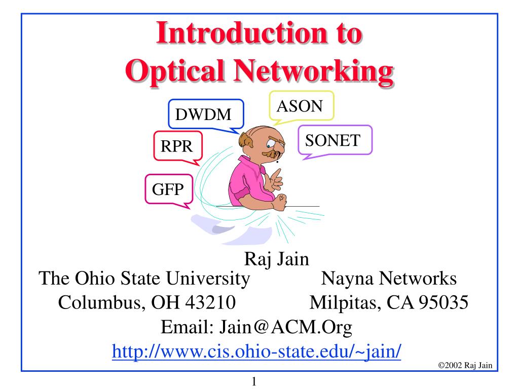 PPT - Introduction to Optical Networking PowerPoint Presentation, free ...