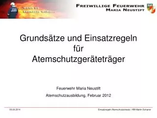 grunds tze und einsatzregeln f r atemschutzger tetr ger